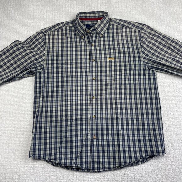Levi Strauss Signature Premium Button Up Shirt Red / Blue / Green Plaid Men Sz M - Picture 11 of 16